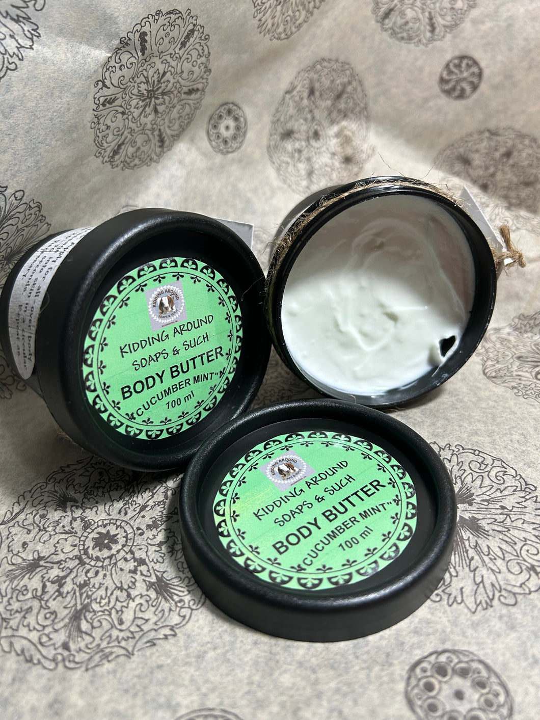 “Cucumber Mint” Body Butter with Goats Milk