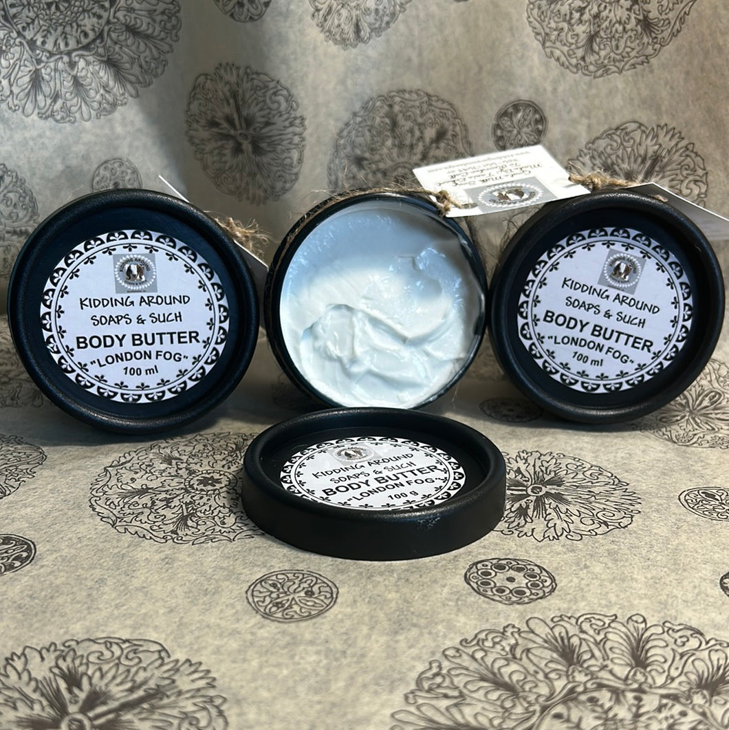 “London Fog” Body Butter with Goats Milk